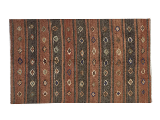 Turkish Kilim, Kilim Rug, Anatolia Vintage Kilim, Handmade Antique Kilim Rug, Living Room Rug, Kilim Rug 6X9, Turkish Kilim Rug, 10524