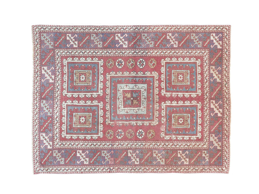 6x9 Turkish Vintage Kilim rug,Area Boho Chic Kilim rug,6'6x9'3 ft, Handmade Carpet Rug Vintage Rug,Home decor,Decorative , Luxury rug, 10507