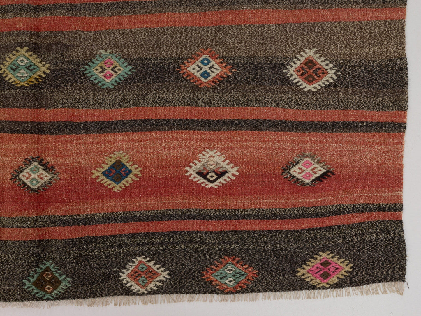 Turkish Kilim, Vintage Kilim, Kilim Rug 6x10, Handmade Anatolia Kilim Rug, Turkish Bohemian Kilim Rug, Neutral Rug, Rug Kilim, 10509