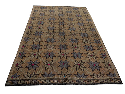 Kilim Rug 6x9, Turkish Kilim, Vintage Kilim, Handmade Anatolia Kilim Rug, Living Room Rug, Rug Kilim, Bohemian Antique Kilim Rug, 10513