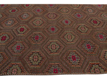 Kilim Rug 6x11, Turkish Kilim, Handmade Rug, Vintage Kilim, Turkish Vintage Kilim Rug, Neutral Rug, Kilim Rug, Entryway Rug, 10507