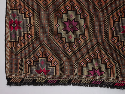 Kilim Rug 6x11, Turkish Kilim, Handmade Rug, Vintage Kilim, Turkish Vintage Kilim Rug, Neutral Rug, Kilim Rug, Entryway Rug, 10507