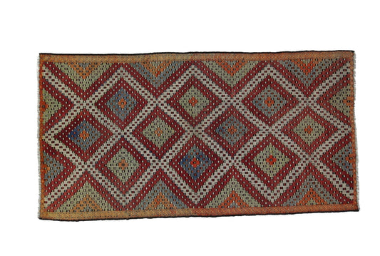 Unique Kilim Rug 6x11, Turkish Vintage Bohemian Kilim Rug ,Geometric Gypsy Kilim Rug ,Bedroom Rug, Eclectic Decor, 6148