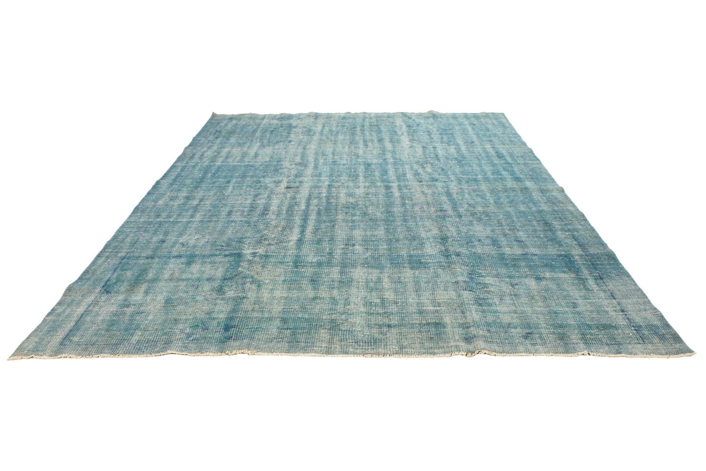 7x10 Rug, Turquois Rug, Area Rug ,Overdye Rug, Turkish Rug , Vintage Rug, Oushak Rug 7x10 ,Distressed Rug, Handmade rug,Living room rug,3295