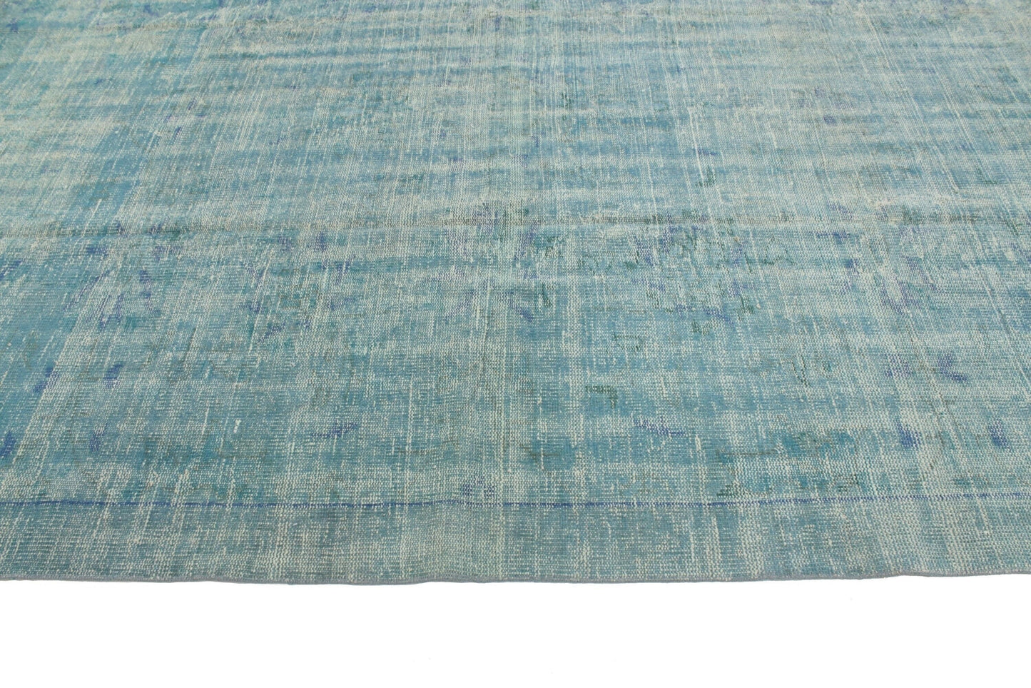 7x10 Rug, Turquois Rug, Area Rug ,Overdye Rug, Turkish Rug , Vintage Rug, Oushak Rug 7x10 ,Distressed Rug, Handmade rug,Living room rug,3295