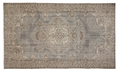 Turkish Rug, Oushak Rug, Vintage Carpet, Floral rug, Oriental rug, Ottoman rug, Vintage rug 5x9, Turkish Carpet, Handmade rug, Boho, 9564