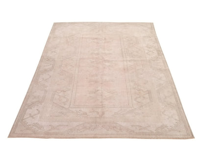 Turkish rug, Vintage Rug, Faded rug, Antique Turkish rug, Muted Oushak Rug, Area rug 5x8, Carpet rug, Bedroom rug, Office Rug,10022