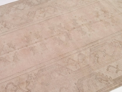 Turkish rug, Vintage Rug, Faded rug, Antique Turkish rug, Muted Oushak Rug, Area rug 5x8, Carpet rug, Bedroom rug, Office Rug,10022