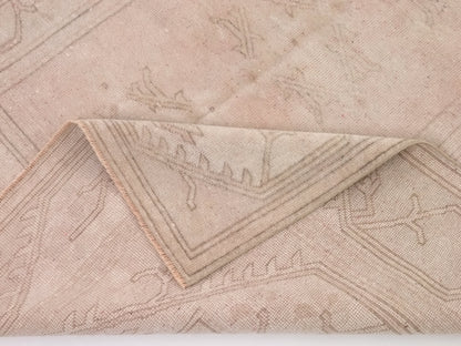 Turkish rug, Vintage Rug, Faded rug, Antique Turkish rug, Muted Oushak Rug, Area rug 5x8, Carpet rug, Bedroom rug, Office Rug,10022