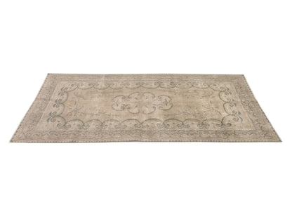 Oushak Rug, Anatolia Rug, Faded rug, Muted rug, Turkish rug, Carpet rug, Area rug 4x7, Handmade rug,Turkey rug,Bohemian rug,Pastel rug, 9608