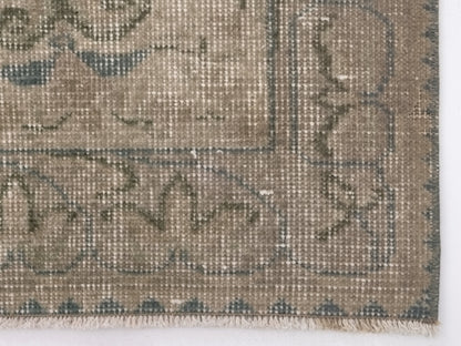 Oushak Rug, Anatolia Rug, Faded rug, Muted rug, Turkish rug, Carpet rug, Area rug 4x7, Handmade rug,Turkey rug,Bohemian rug,Pastel rug, 9608