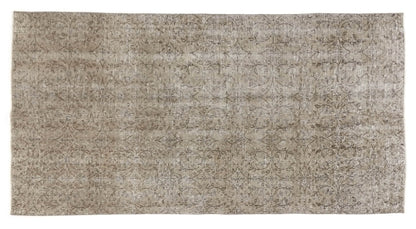 Vİntage Rug, Anatolian Rug, Oushak Rug , Handmade rug, Neutral Rug, Small Rug 3x4 Rug ,Wool Rug , Turkey rug, One of a kind Rug, 8654