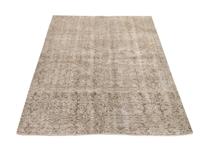 Vİntage Rug, Anatolian Rug, Oushak Rug , Handmade rug, Neutral Rug, Small Rug 3x4 Rug ,Wool Rug , Turkey rug, One of a kind Rug, 8654