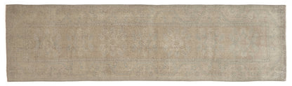 Turkish Vintage Oushak Runner Rug, 3x9 Rug Runner, Carpet Runner, Entryway rug, Hallway rug, Kitchen rug, Runner, Anatolia rug, 9566
