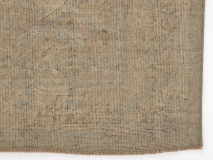 Turkish Vintage Oushak Runner Rug, 3x9 Rug Runner, Carpet Runner, Entryway rug, Hallway rug, Kitchen rug, Runner, Anatolia rug, 9566