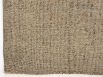 Turkish Vintage Oushak Runner Rug, 3x9 Rug Runner, Carpet Runner, Entryway rug, Hallway rug, Kitchen rug, Runner, Anatolia rug, 9566