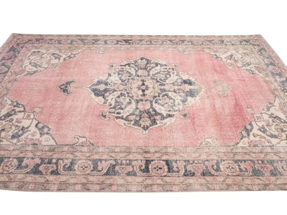 Area rug, Vintage Rug, Oushak Rug, Turkish Rug, Rug 6x10, Carpet rug, Handmade rug, Turkish Carpet,Turkey rug,Floor rug,Living room rug,9506