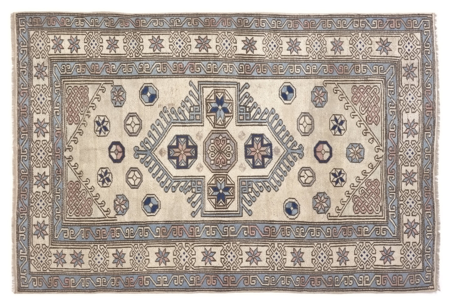 4x6 Area rug, Antique Handmade Vintage Rug, Anatolian Turkish Oushak Rug, Ethnic Neutral Rug, Tribal rug , Small Carpet Rug, 9488