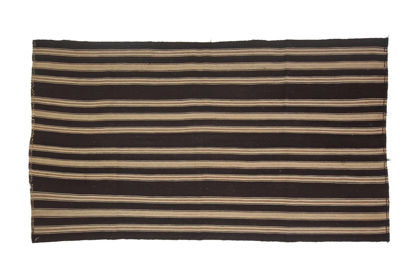 5x8 Brown Kilim Rug, Turkish Vintage Kilim Rug, Handmade Area Floor Rug, Modern Rug, Area Rug, Minimalist Decor, 6278