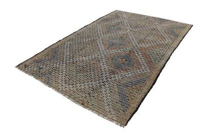 Faded Turkish Kilim rug, Vintage rug kilim, Kilim rug one of a kind , 6x9 Kilim rug, Pastel kilim rug, Anatolia rug, 8131