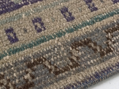 Faded Area Rug, Turkish Carpet rug, Vintage Oushak Rug, Neutral Rug, 7x11 Rug, Scandinavian Decor, Living room, One of a kind, RUG, 9003
