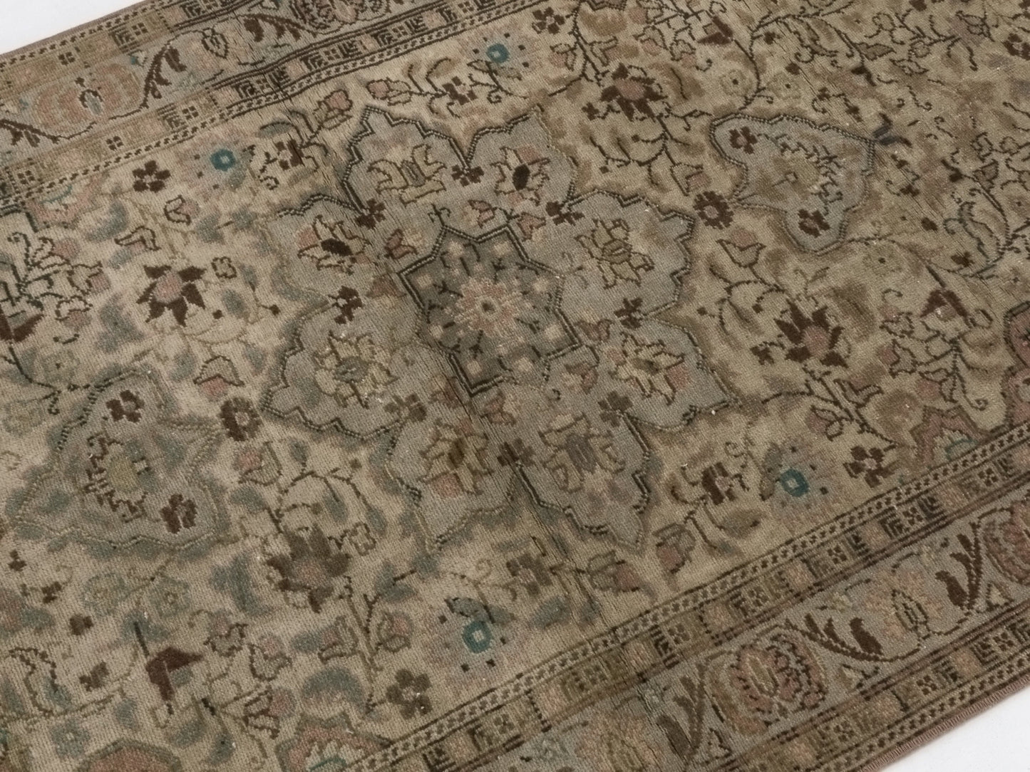 Turkish rug Antique, Oushak Rug, Vintage Old Rug, Area rug, Small Carpet rug, 3x6 Small rug, Handmade rug, Entryway rug, Anatolia rug,8769