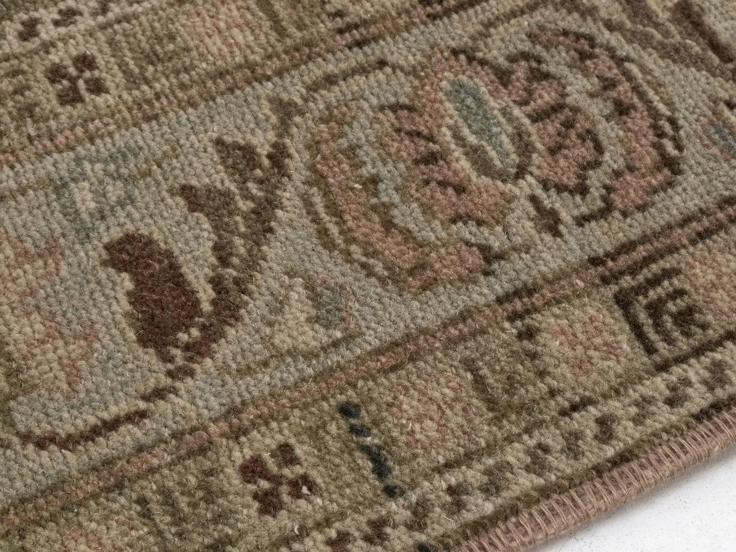 Turkish rug Antique, Oushak Rug, Vintage Old Rug, Area rug, Small Carpet rug, 3x6 Small rug, Handmade rug, Entryway rug, Anatolia rug,8769