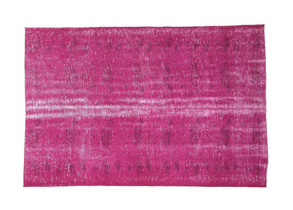 5x7 Rug, Turkish Area Overdyed Rug, Pink Rug, Vintage Rug Pink, Carpet rug, Coastal Rug, Bedroom rug, Kid room rug,3698