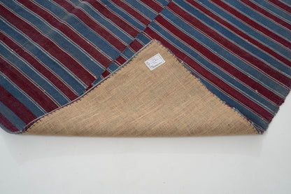 6x9 Vintage Turkish Kilim rug,6.4x8'9 ft,Striped rug,Pale rug,Unique rug,Farmhouse rug,Neutral rug,Area rug 6x9,Living room rug,9699