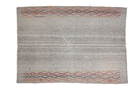 5x8 Old Kilim Rug,Turkish Vintage Kilim Rug,5'6x8'4 ft,Antique Rug,Unique Rug,Flatweave Rug,Rustic Decor,Modern Rug,6281