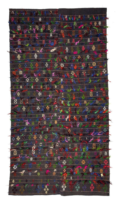 Rare find kilim rug, Turkish Kilim Rug, Vintage Kilim rug, Shaggy Tulu rug, Area rug, Handmade Rug, Etsy Rug, Made in Anatolia,339