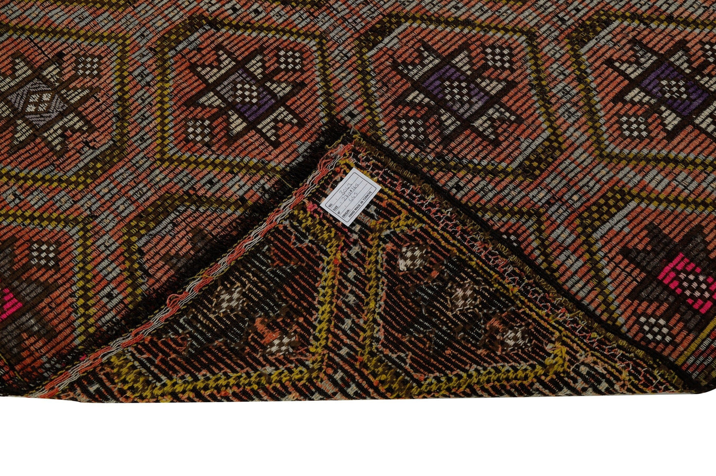 Farmhouse Decor, Kilim Rug 6x9, Turkish Anatolian Handmade Kilim Rug, Vintage Turkish Kilim Rug, Area Kilim Rug, Flat Weave Rug, 8043