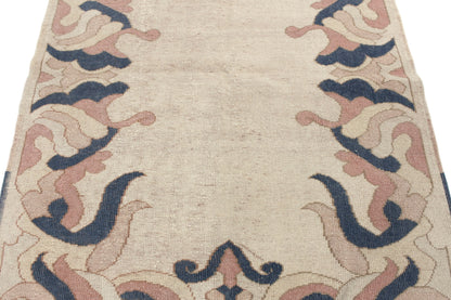 4x6 Turkish Vintage Oushak Rug, Boho Decor Handmade Carpet Rug ,Eclectic decor, Area Rug Wool,TURKİSH RUG, Bedroom rug ,Nursery rug, 6110