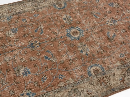Antique Turkish Rug, Vintage Handmade Rug, 5x8 Area Rug Oushak, Bohemian decor, Living room rug, Bedroom rug, Anatolia Carpet Rug, 8664
