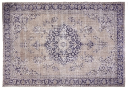 Faded Area Rug, Turkish Carpet rug, Vintage Oushak Rug, Neutral Rug, 7x10 Rug, Scandinavian Decor, Living room, One of a kind, RUG, 10334