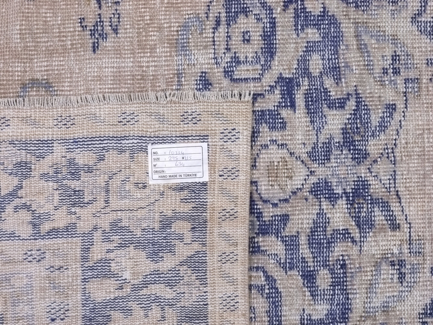 Faded Area Rug, Turkish Carpet rug, Vintage Oushak Rug, Neutral Rug, 7x10 Rug, Scandinavian Decor, Living room, One of a kind, RUG, 10334