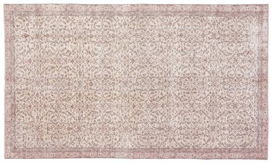 Faded Carpet rug, Handmade rug, Muted Rug, Oushak Vintage Turkish rug, Unique rug, Living room rug, Farmhouse decor, Antique RUG 5x8 ,10299