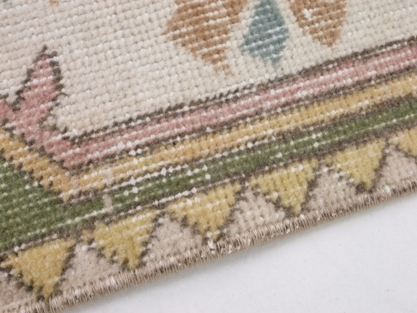 Neutral rug, 6x10 Oushak rug, Handmade Vintage rug, Turkish Oushak rug 6x10, Vintage Carpet rug, Turkey rug, Faded rug, Turkish carpet,10305