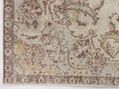Vintage rug , Oushak rug 4x7 , Area Rug, Turkish rug, Vintage Carpet, Carpet rug, Faded rug, Anatolia rug, Bedroom Rug, Nursery rug ,10223