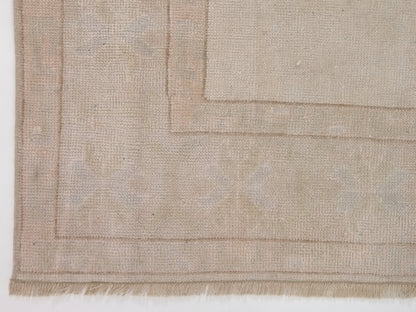4x6 Turkish Vintage Oushak Rug, 4x6 Rug, Faded rug, Area rug, Neutral rug, Bedroom rug, One of a kind rug, Carpet rug, Anatolia rug, 10074