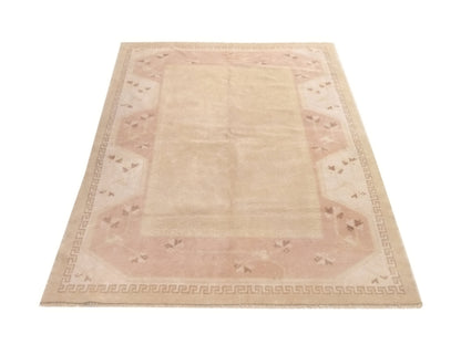 Vintage Rug 4x7, Turkish Rug, Oushak rug, Handmade rug, Pastel Turkish Rug, Bedroom rug, Area rug 4x7, Carpet rug, 10059