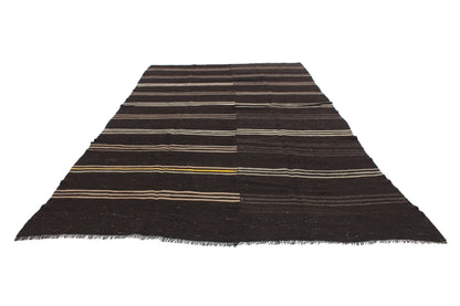 Turkish Kilim Rug, Vintage Antique Kilim Rug, Handmade Goat Hair Kilim Rug, Rug Kilim 7x13, Living Room Rug, Area Kilim Rug, Rug Kilim, 6060