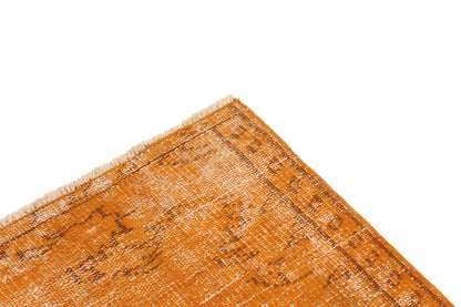 4x7 Orange Area Turkish Vintage Rug, Boho rug, Bedroom rug, Carpet Rug, Anatolia rug , Handmade rug ,Nursery rug, 3361