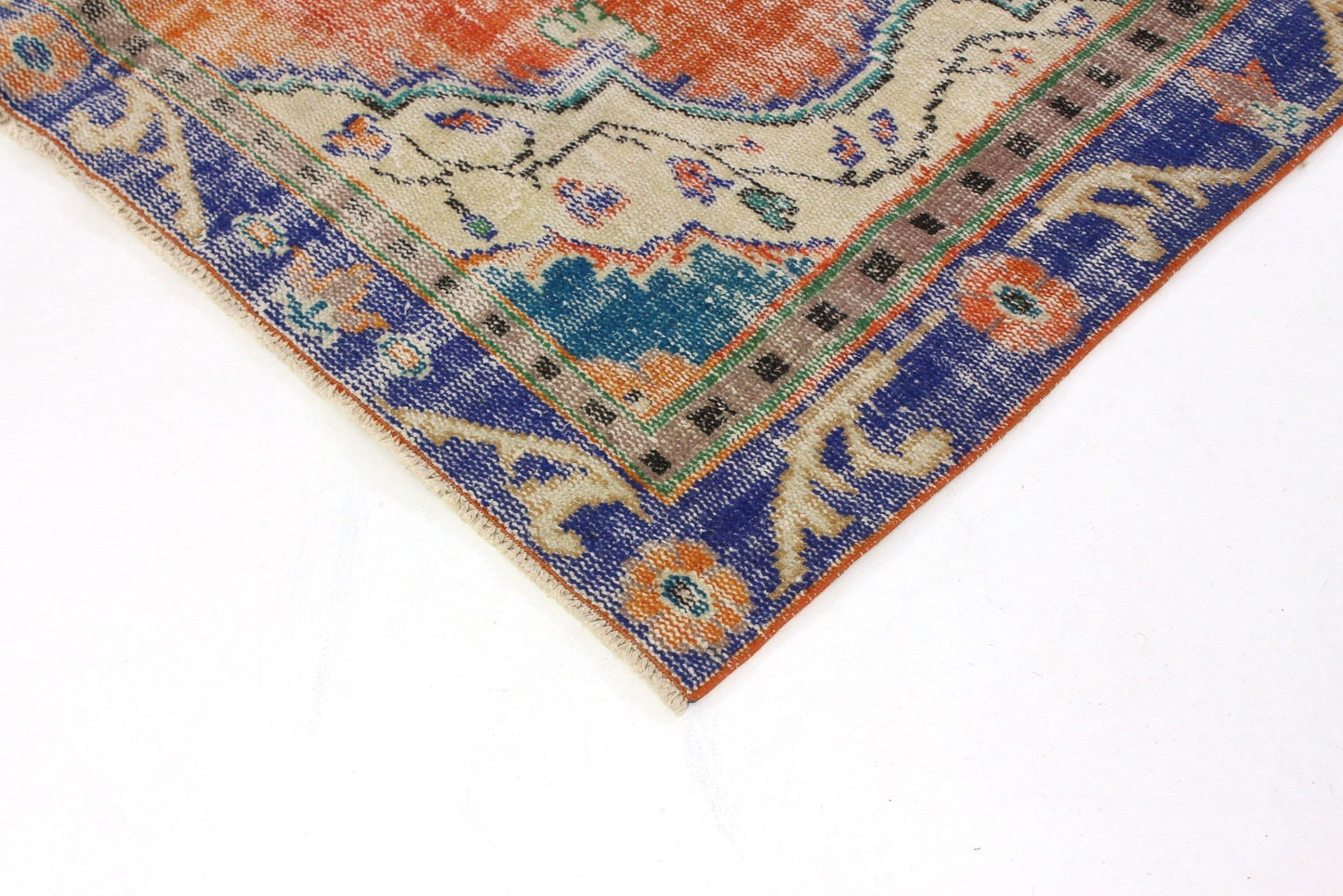 Handmade rug, Turkish Rug 6x9 ,Bohemian rug ,Oushak Rug , Vintage Rug 6x9 ,Anatolia Rug, Area Rug ,6x9 Rug ,6801