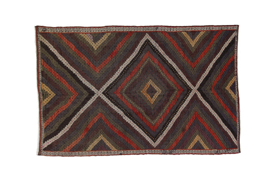 Turkish Kilim Rug 7x10, Vintage Antique Kilim Rug, Rug Kilim, Handmade Antique Kilim Rug, Farmhouse Decor, Area Kilim Rug, Wool Rug, 8174