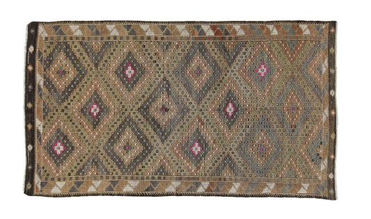 Kilim Rug 6x11, Handmade Rustic Kilim Rug, Vintage Kilim Rug, Area Primitive Rug, Bedroom Rug, Rug Kilim, Goat Hair Rug, Turkish Kilim, 8055