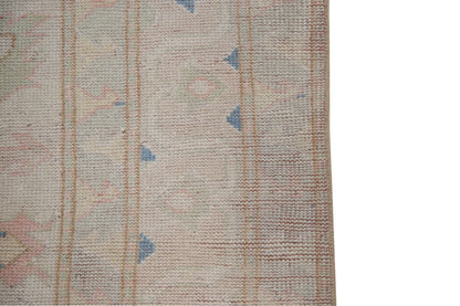 Turkish rug Beige, 5x8 Oushak Vintage Turkish Rug, Oushak Carpet, Tropical decor, Bedroom rug ,Living room rug, Carpet rug, Area rug, 7332