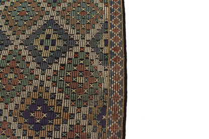 Vintage Kilim 5x11, Handmade Antique Kilim Rug, Area Neutral Kilim Rug, Turkish Faded Kilim Rug, Living Room Rug, Flat Weave Rug, 3196