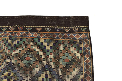 Vintage Kilim 5x11, Handmade Antique Kilim Rug, Area Neutral Kilim Rug, Turkish Faded Kilim Rug, Living Room Rug, Flat Weave Rug, 3196