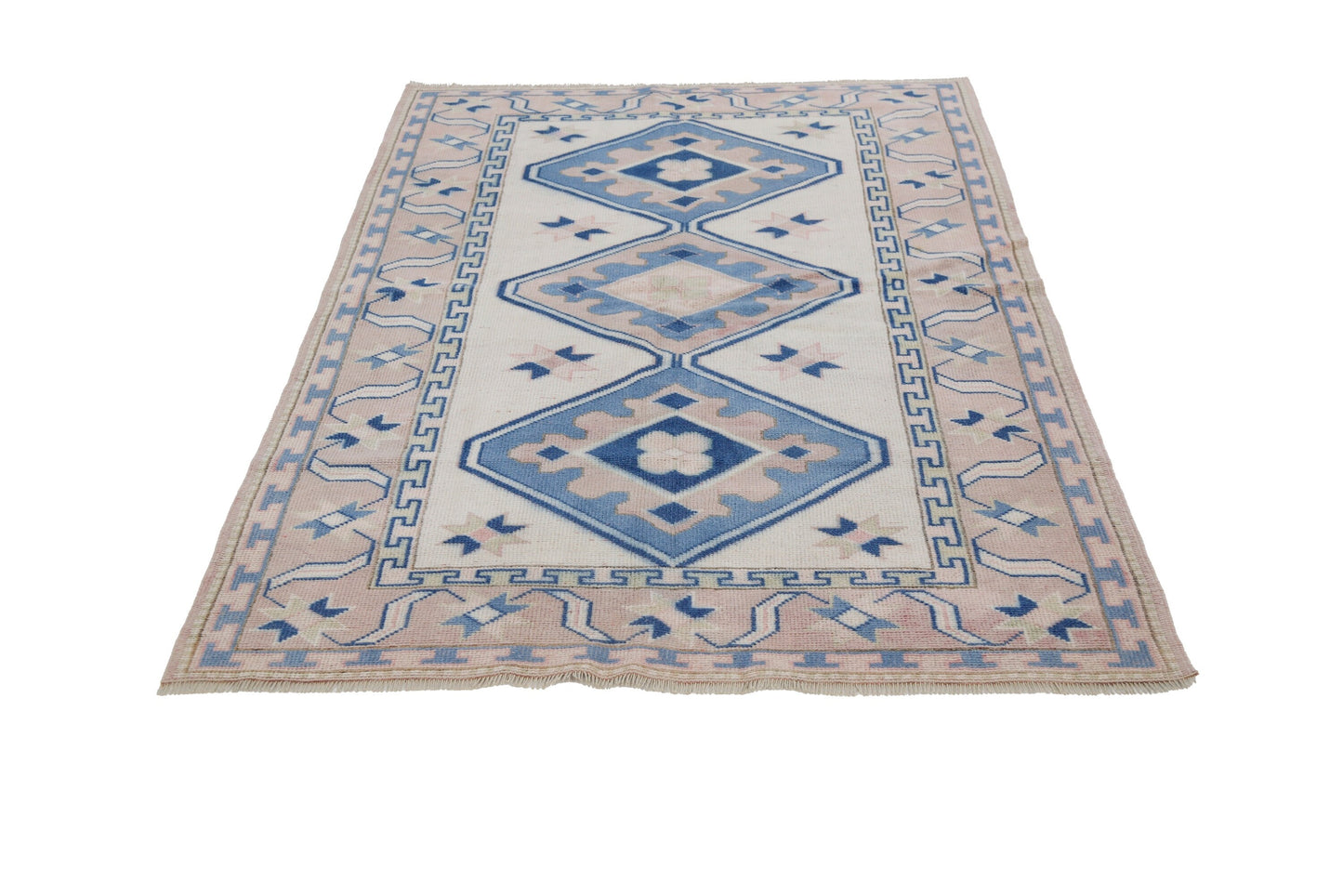 Anatolia Oushak Rug, Neutral rug, Turkish rug ,Boho Vintage rug, TURKİSH RUG 5x7, Turkey rug, Faded rug, Muted rug, 7753